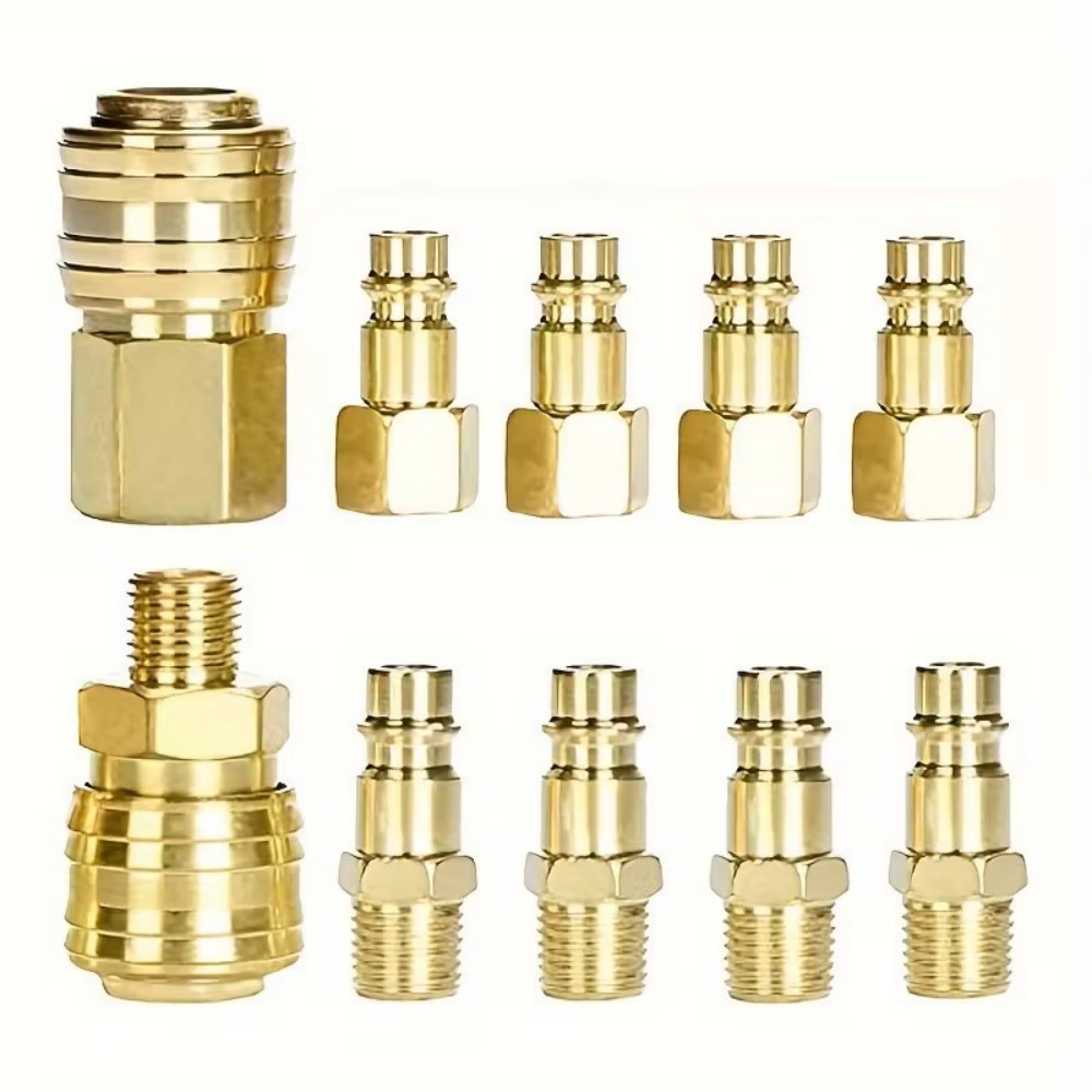 Spring Compressor Tool - 10PCS Hızlı Pnömatik Bağlantı Hava Kompresörü