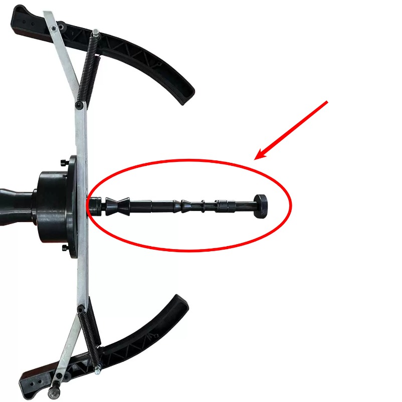 Tire Balance Machine - Motosiklet Tekerleği Dengeleyici Adaptörü Lastik Sırtı