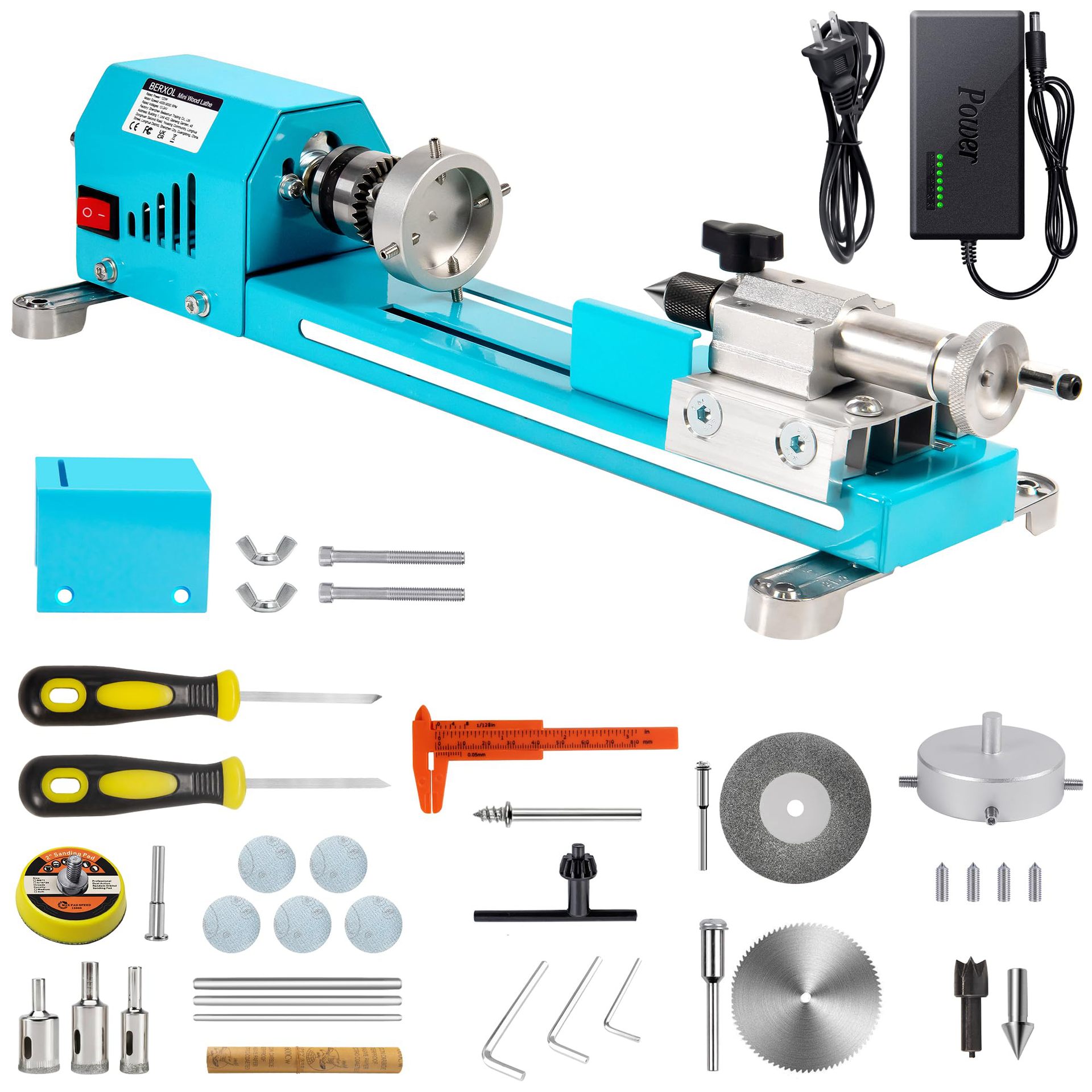 Brake Drum Lathe - Yeni Elektrikli Ahşap Mini Torna Makinesi