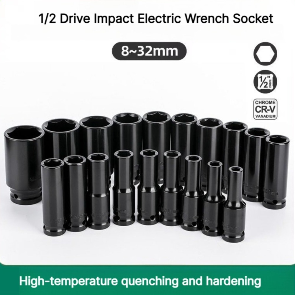 Pneumatic Impact Wrench - 1/2 İnç Uzun Elektrikli Darbeli Anahtar