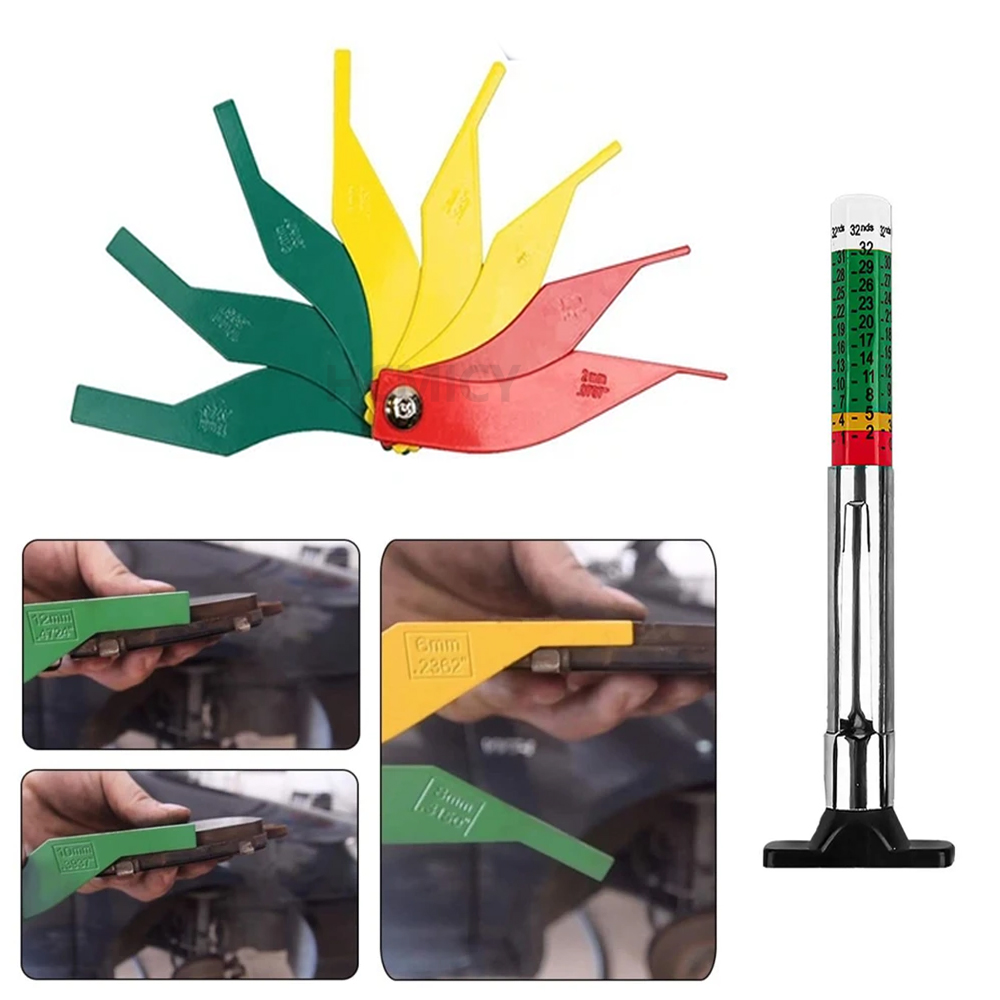 Brake Drum Lathe - 2 adet fren balatası kalınlık ölçer