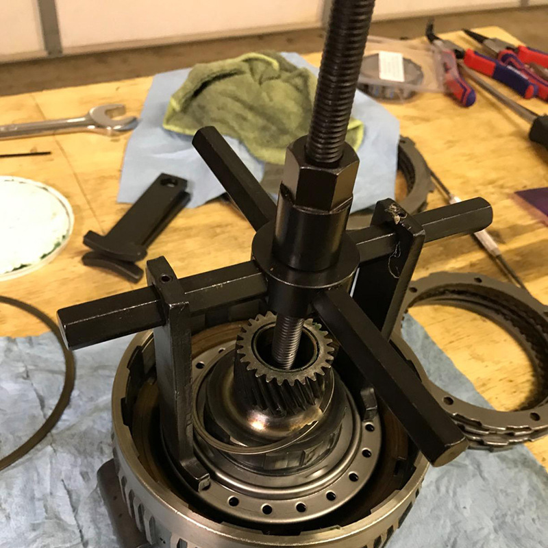 Spring Compressor Tool - Otomatik Şanzıman Arka Debriyaj Piston Halkası