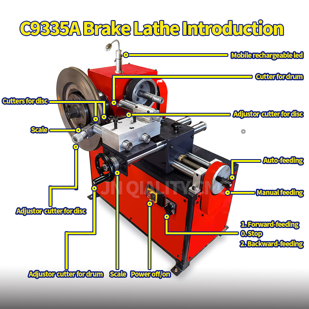 Araba Fren Kampanası Disk Kesm - Brake Drum Lathe incelemesi ve fiyatı