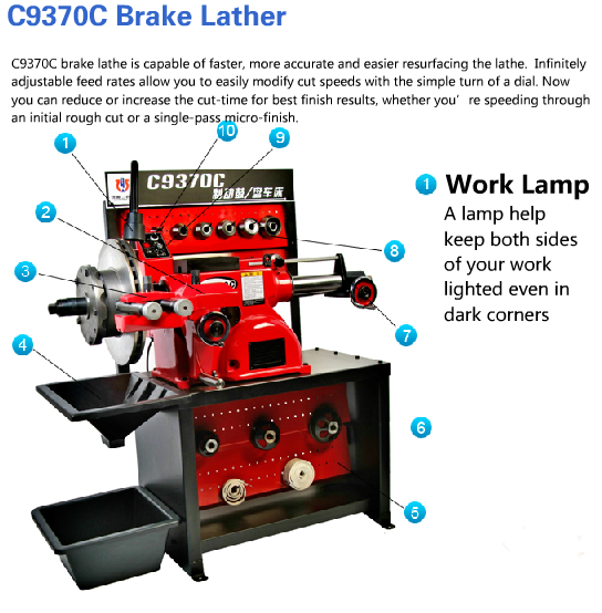 Yüksek Kaliteli Fren Torna Tez - Brake Drum Lathe incelemesi ve fiyatı
