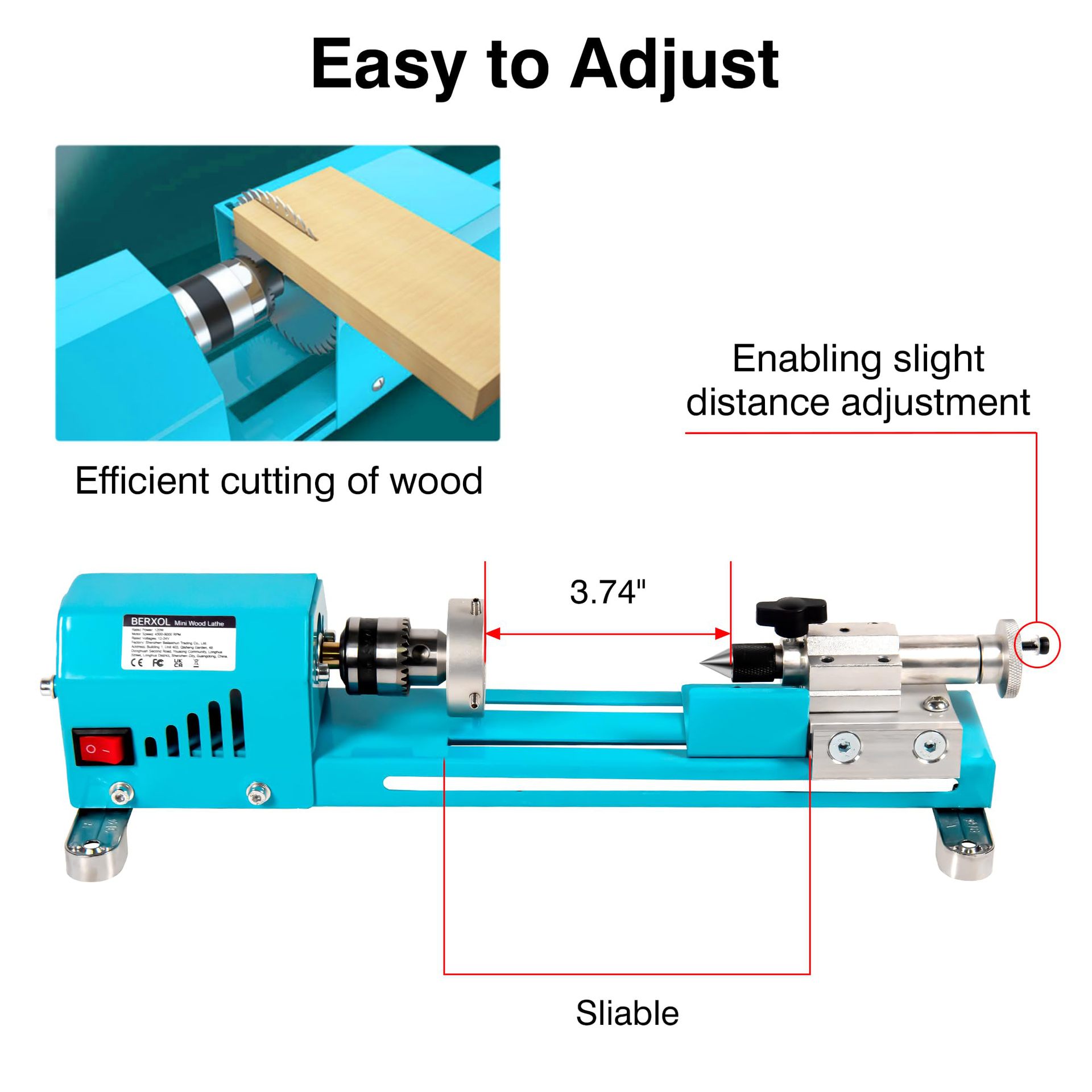 Yeni Elektrikli Ahşap Mini Tor - Brake Drum Lathe incelemesi ve fiyatı