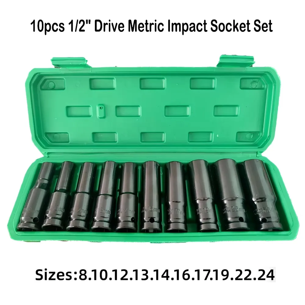 10 Parça Metrik Darbeli Soket  - Pneumatic Impact Wrench incelemesi ve fiyatı