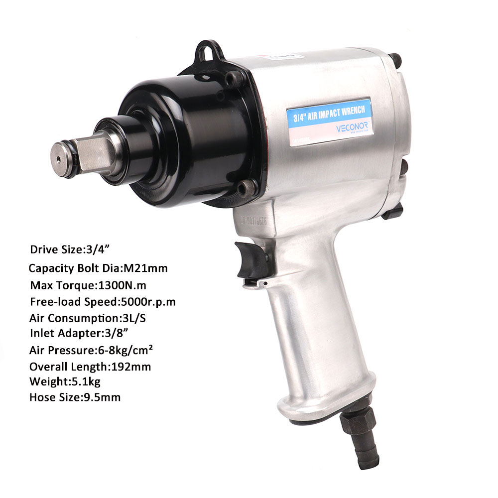 3/4 inç sürücü hava etkisi ana - Pneumatic Impact Wrench incelemesi ve fiyatı